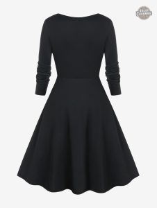 Robe steampunk raffinée pour femme