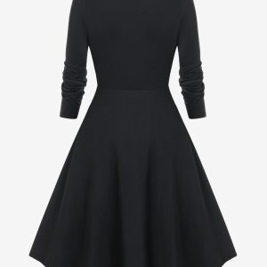 Robe steampunk raffinée pour femme