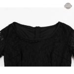 Robe gothique élégante avec corset ajusté