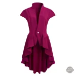 Robe Manteau Sans Manches - Scarlet pour tenue Steampunk