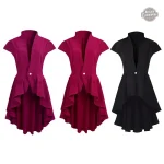 Robe sans manches au style victorien pour femme