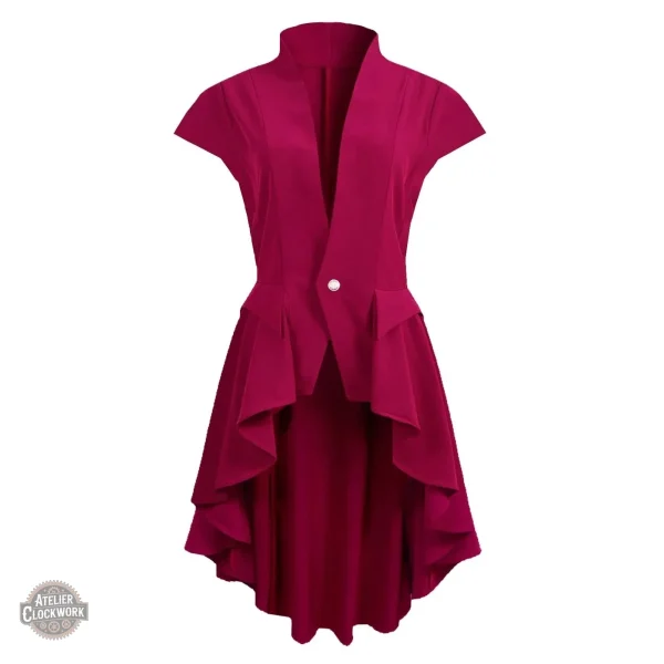Robe Manteau Scarlet, pièce maîtresse d'une tenue Steampunk