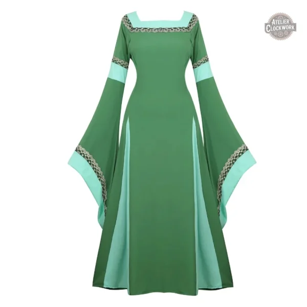 Robe Elfique Steampunk élégante pour femme