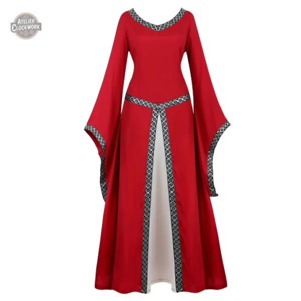 Robe Médiévale Elfique pour une allure unique - vue 7