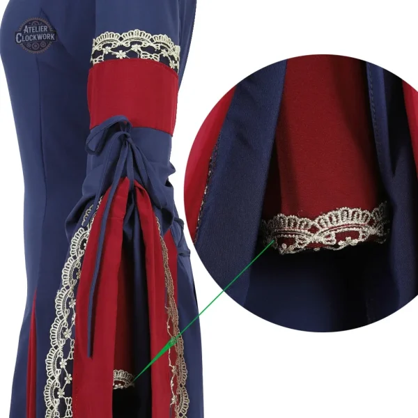 Robe d'inspiration elfique pour événement spécial