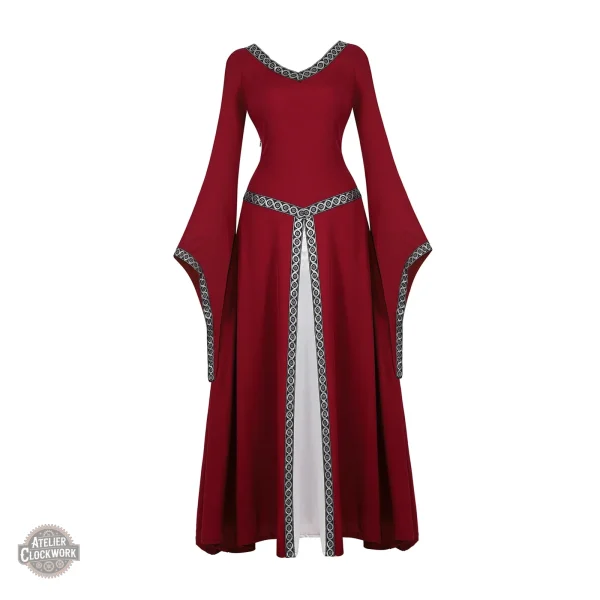 Robe vintage elfique pour une soirée thématique