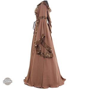 Robe inspirée de l'époque victorienne pour femme