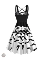 Robe Femme Imprimée - Style Steampunk Élégant