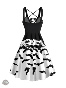 Robe Femme Imprimée - Style Steampunk Élégant
