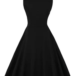 Robe gothique noire et rouge pour un look élégant et affirmé