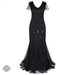 Robe Noire Dentelle Gothique - Esmeralda