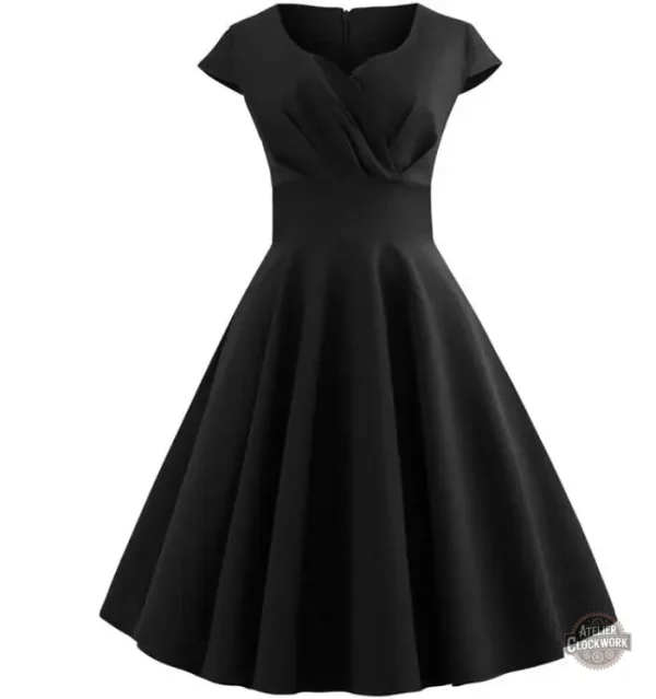 Robe pin-up marine pour une allure intemporelle
