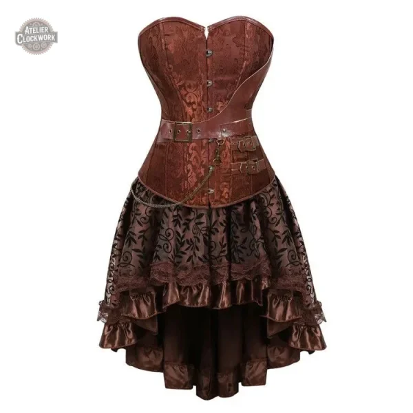 Robe d'époque pour une aventure Steampunk