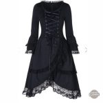 Robe Gothique Punk - Mary Shelley en style steampunk