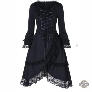 Robe Gothique Punk - Mary Shelley en style steampunk
