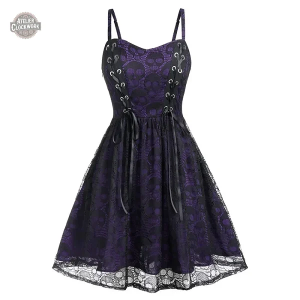 Robe Steampunk Femme au design audacieux