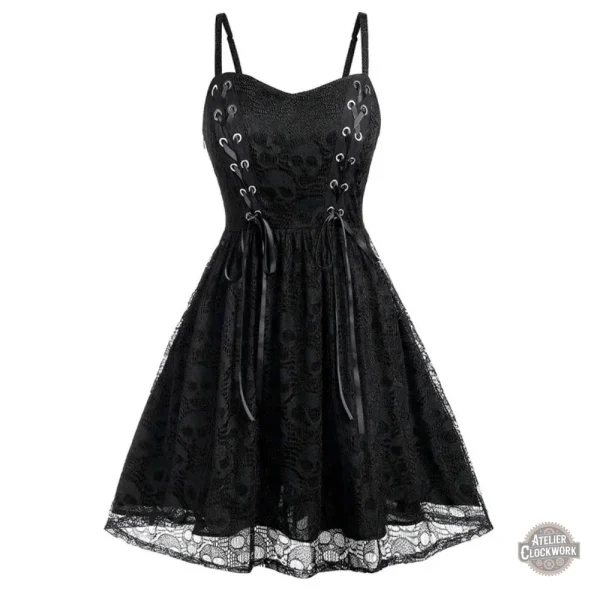 Robe féminine au style rebelle