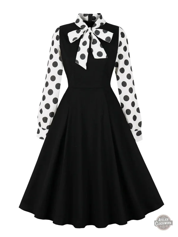 robe-retro-chic-steampunk-store-1 Robe Rétro Chic - Irène Adler