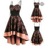 Robe victorienne steampunk pour femme élégante