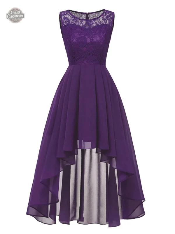 Robe rétro inspirée du style victorien