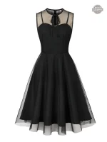Robe gothique chic, idéale pour les passionnées de mode