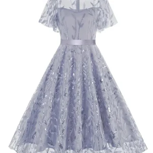 Robe Romantique Longue en Dentelle