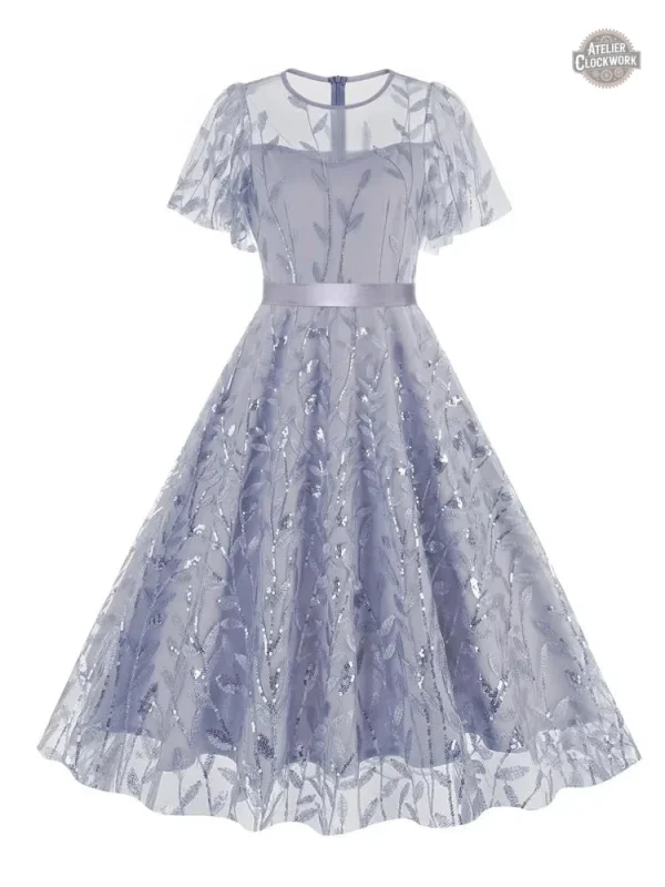 Robe Romantique Longue en Dentelle