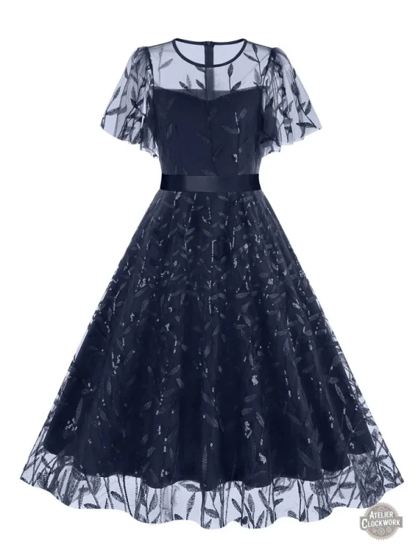 Robe longue pour un look vintage et élégant