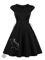 Robe Sorcière Gothique élégante et sombre