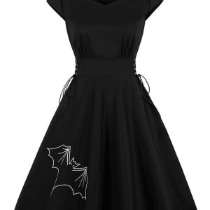 Robe Sorcière Gothique élégante et sombre