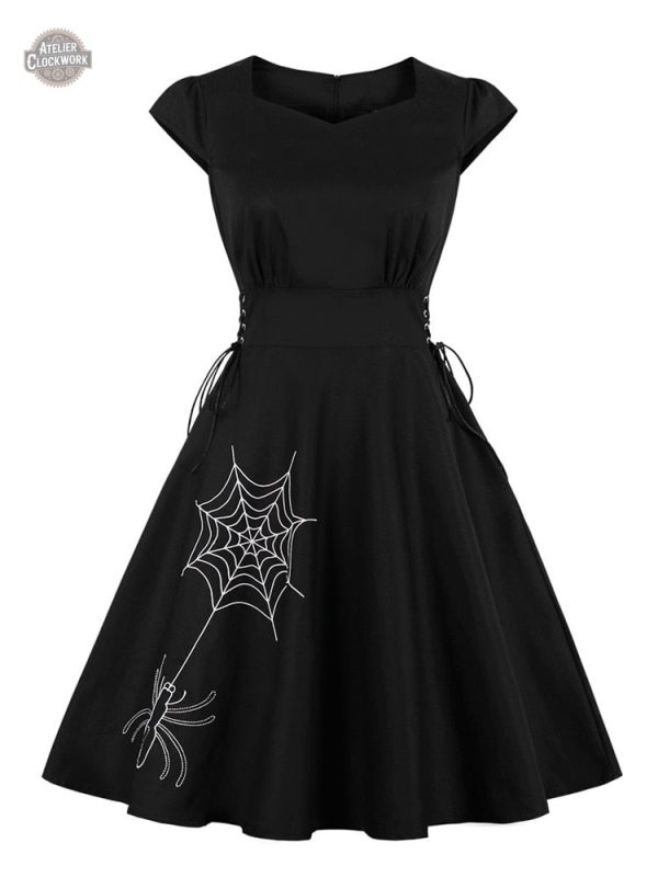 Robe gothique femme style steampunk chic