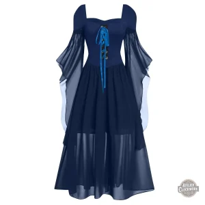 Robe de sorcière avec un design élégant