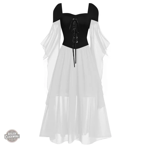 Tenue féminine inspirée du steampunk