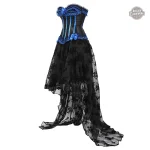 Robe Burlesque Élégante pour Tenue Steampunk