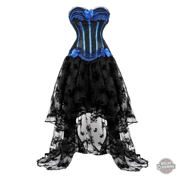 Robe Steampunk avec Design Corseté