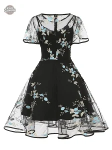 Robe Steampunk femme aux couleurs élégantes