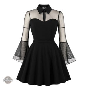 Robe Victorienne Courte Berdie pour une allure Steampunk