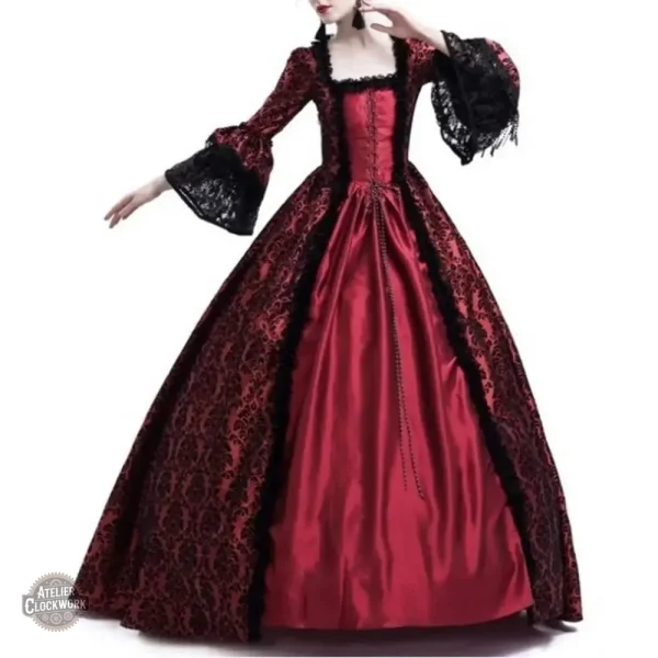 robe-victorienne-femme-1 Robe Victorienne Femme - Mary Shelley