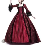 Robe féminine au charme victorien et original