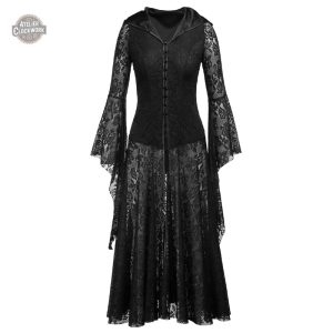 Robe Victorienne Noire - Dark Victorian