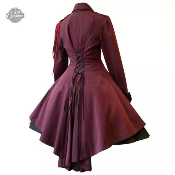 Robe Victorienne pour femme au style steampunk