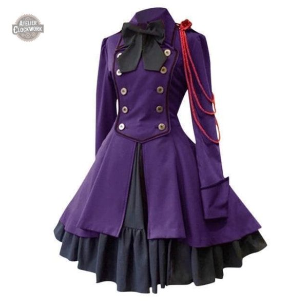 Robe grande taille inspirée de l'époque victorienne