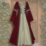 Robe victorienne en style rétro