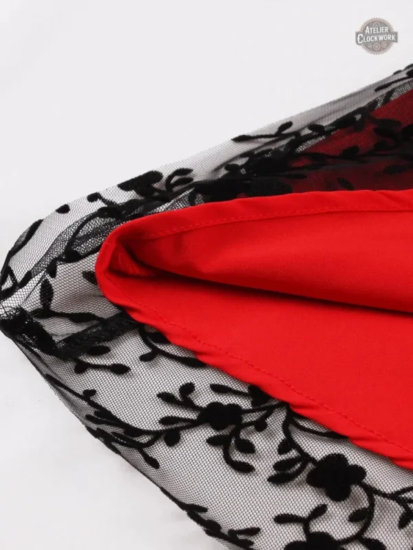 Robe victorien à la