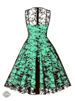 Robe Rococo Victorienne pour une tenue Steampunk - vue 2
