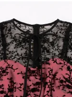 Robe Rococo Victorienne pour une tenue Steampunk - vue 6