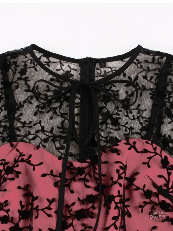 Robe Rococo Victorienne pour une tenue Steampunk - vue 6