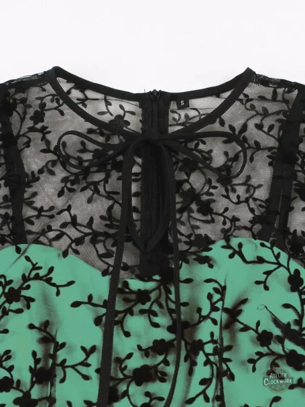 Robe Rococo Victorienne pour une tenue Steampunk - vue 13