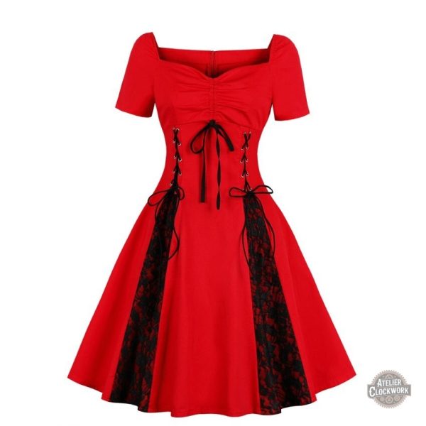 Robe Mina Harker : style victorien audacieux