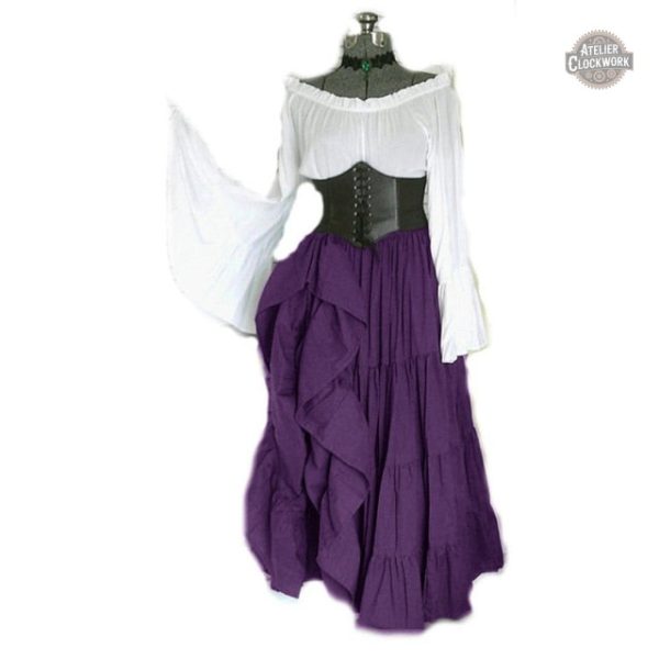 Détails de la robe victorien Steampunk Damoiselle